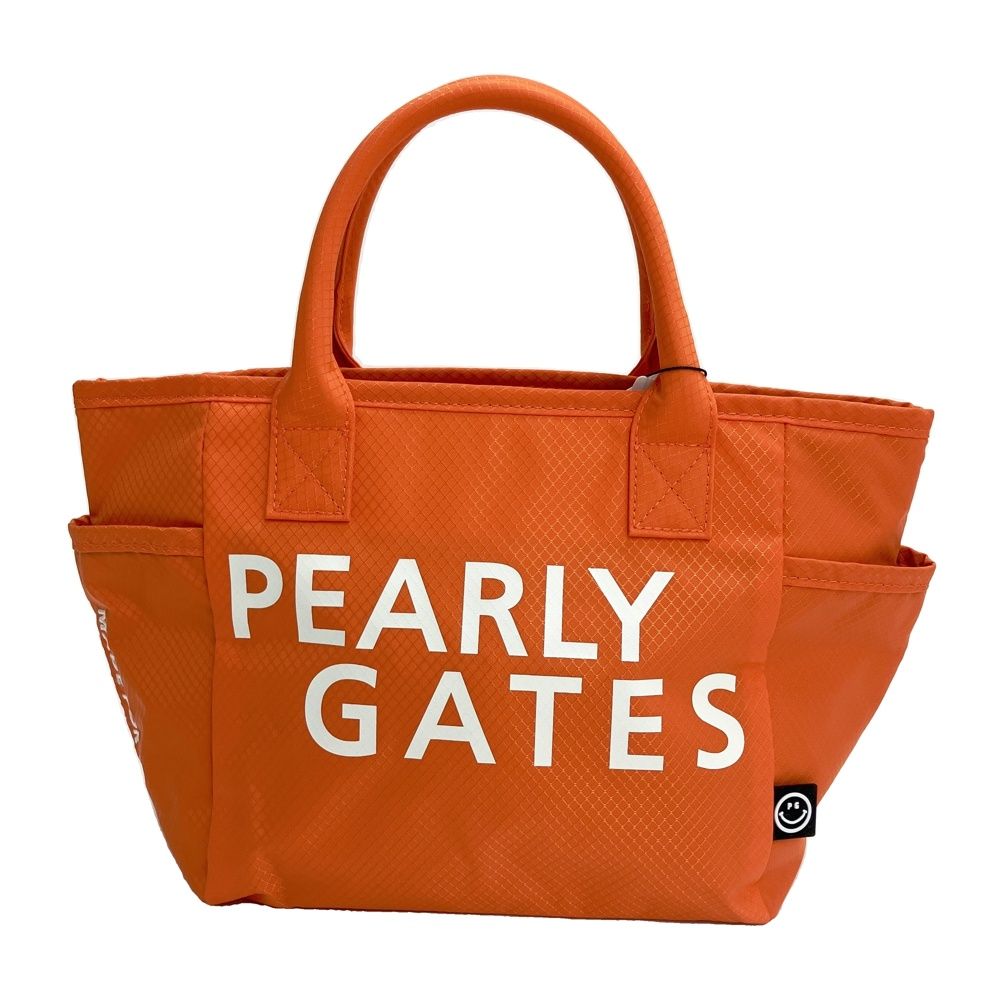 PEARLY GATES パーリーゲイツ 保冷カートバッグ ニコちゃん オレンジ系 [240101723017] ゴルフウェア ストスト