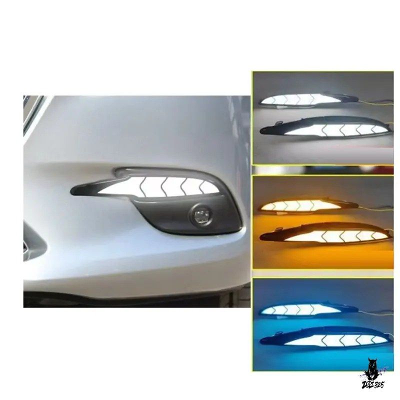 マツダ3 アクセラ 2017-2019 LED フロントフォグライト ウインカー DRL