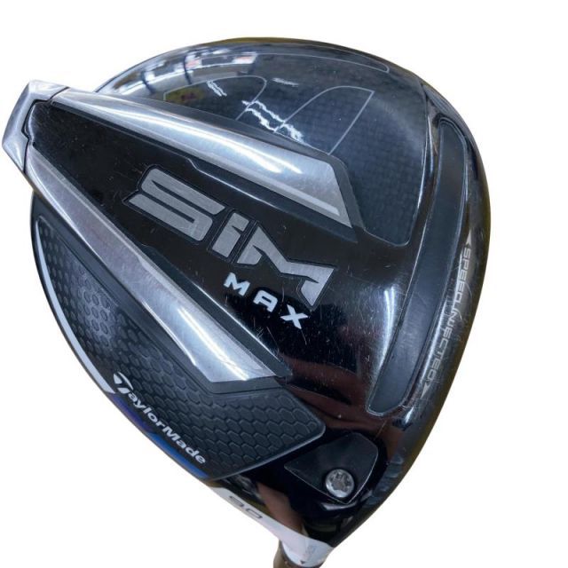 【中古】 テーラーメイド SIM MAX 9° ドライバー DR TENSEI BLUE TM50(DR) (フレックスS) メンズ 男性用 右利き 右用 Cランク ゴルフクラブ