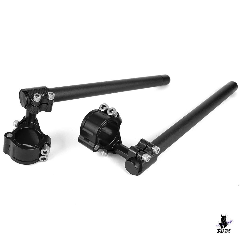 バイク クリップオンハンドルバー CNC 22mm 37/45/51/52/58mm対応