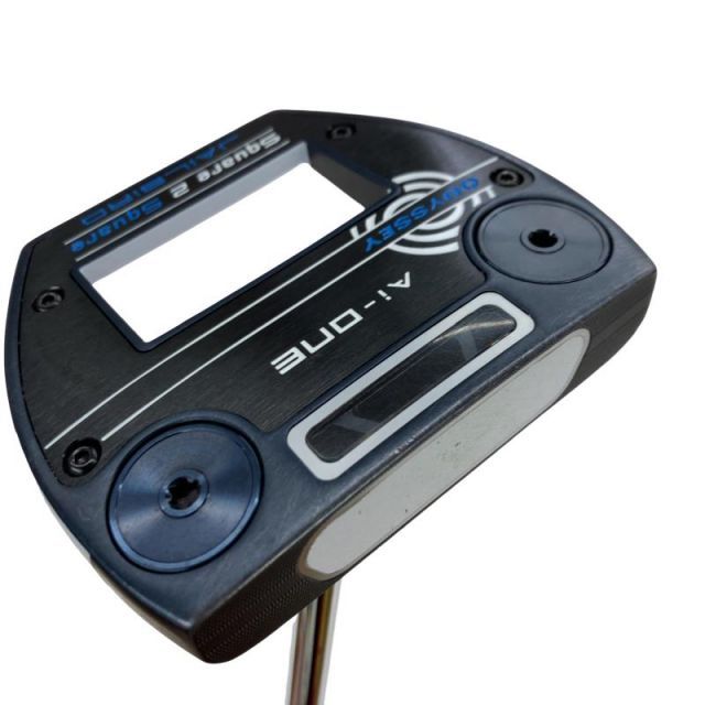 【中古】 オデッセイ Ai-ONE SQUARE 2 SQUARE JAILBIRD 33インチ パター PT STROKE LAB 90 スチール (フレックスその他) メンズ 男性用 右利き 右用 Cランク ゴルフクラブ