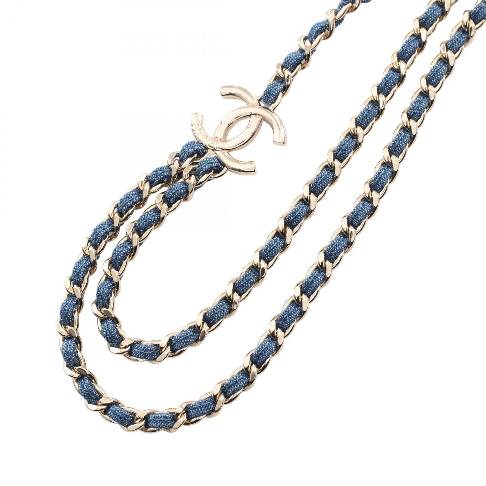 CHANEL シャネル ココマーク 2連 ネックレス