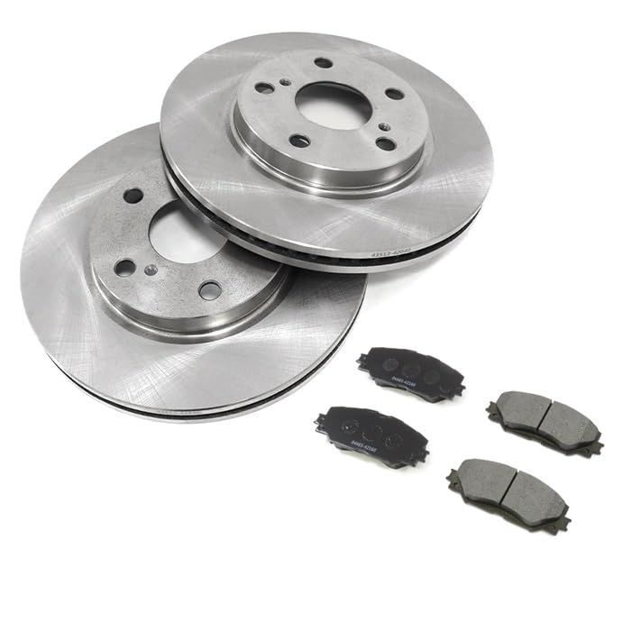 HELIOS ノア・ヴォクシー ZRR70G ZRR80 ZRR85 ZWR80 フロント ブレーキローター&ブレーキパッド セット 43512-42040 04465-42160ts 0e7a3052