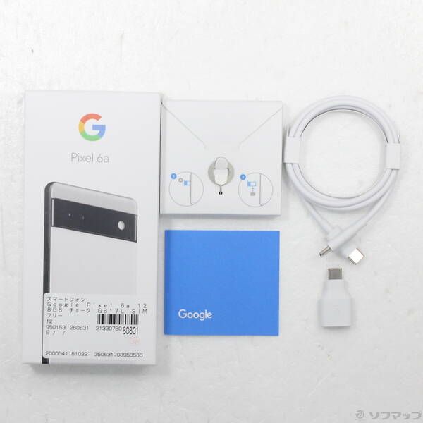 中古 Google Pixel 6a 128GB チョーク SIMフリー - メルカリ