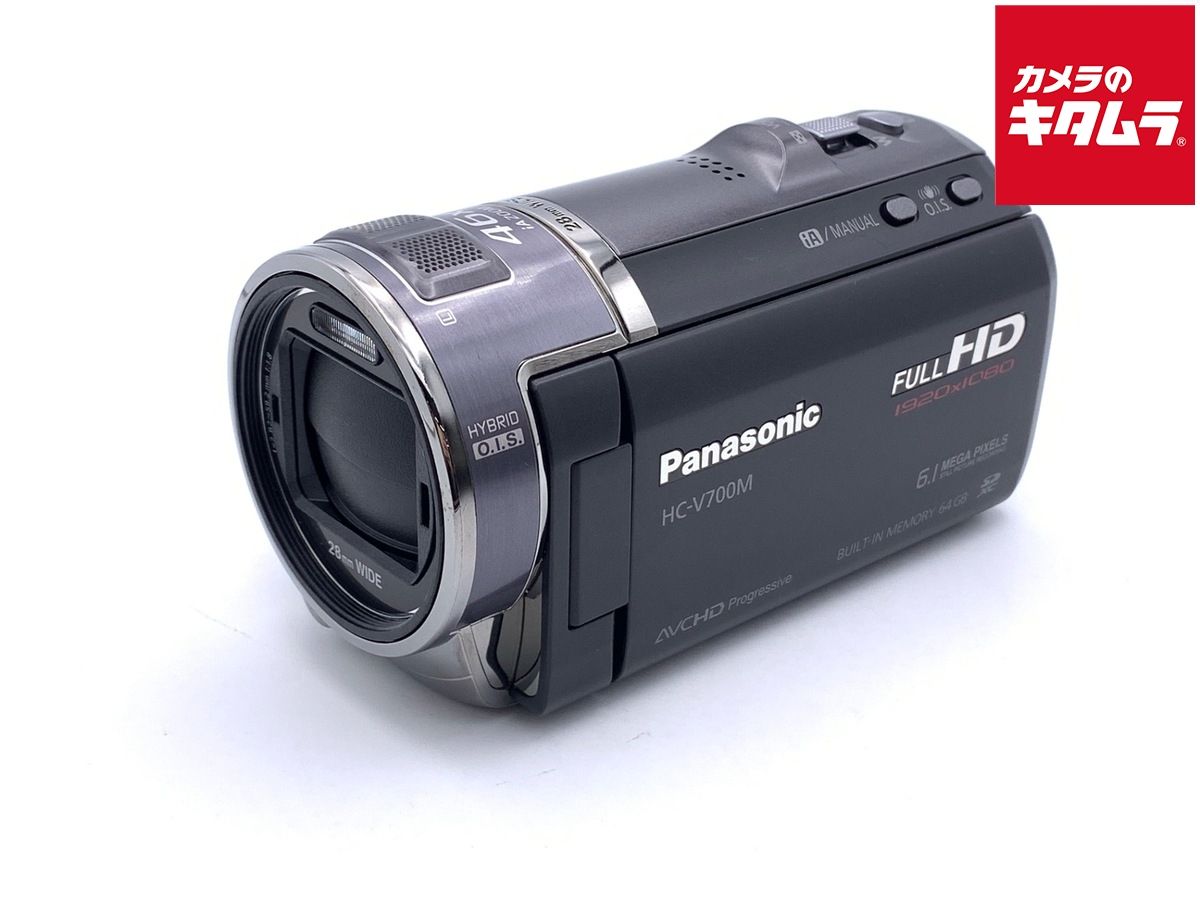 【中古】 【並品】 パナソニック HC-V700M ブラック 13,181円