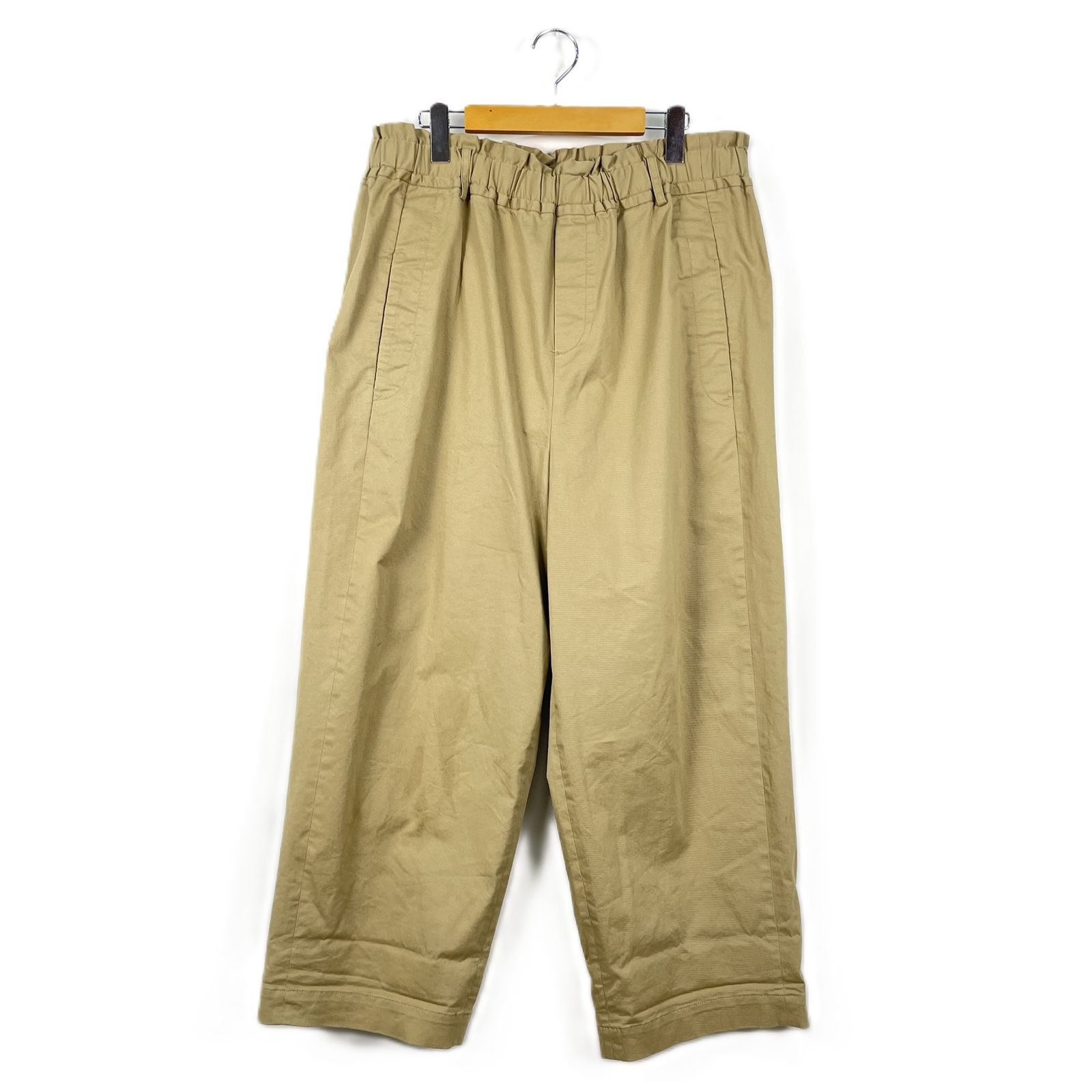 JOURNAL　STANDARD　LUXE　ジャーナルスタンダード ラックス　25AW　25-030-440-0150-4-0　ツイルストレッチ イージーパンツ　Mサイズ　ベージュ