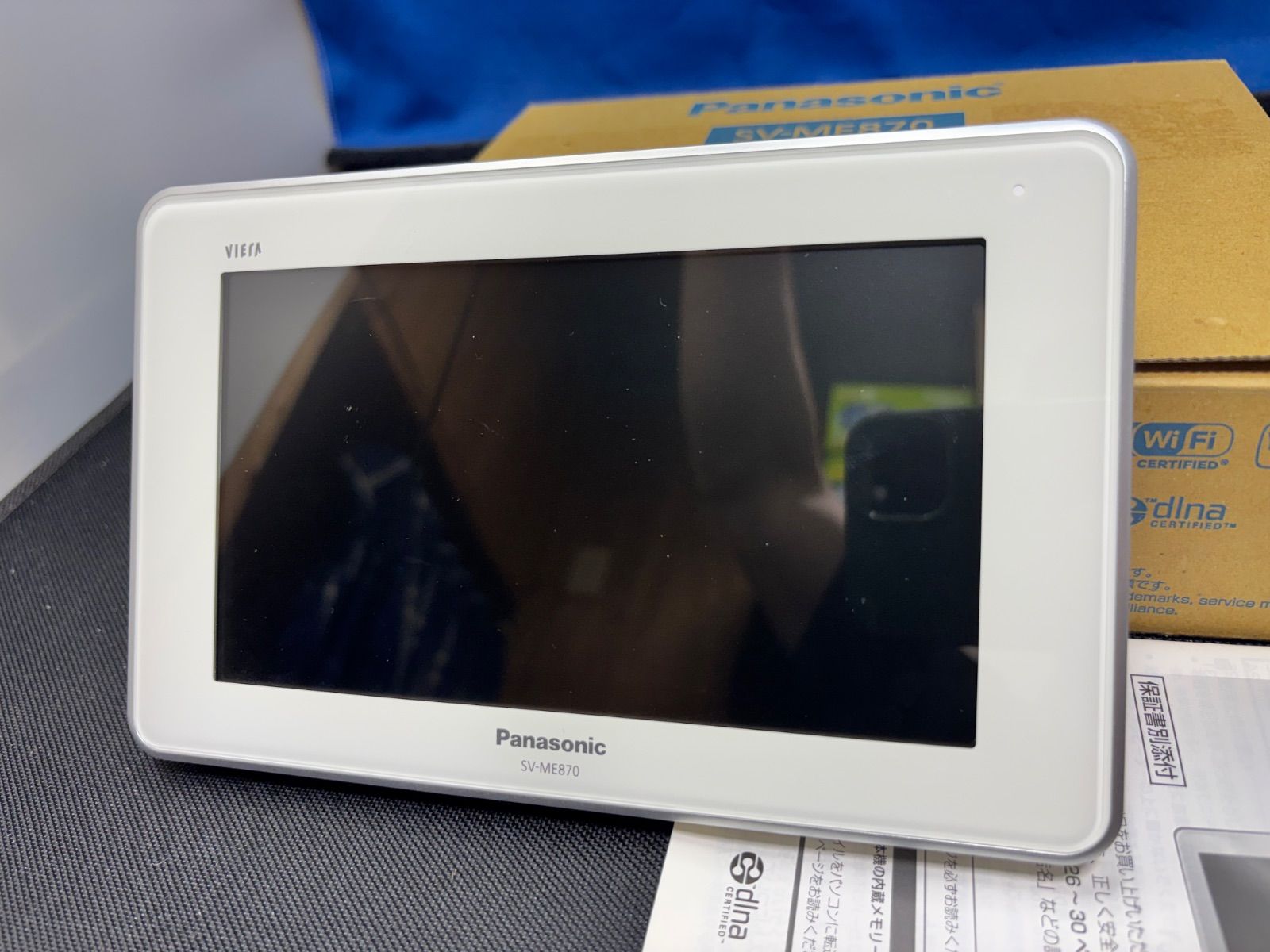 パナソニック ポータブルワンセグテレビ Panasonic SV-ME870 本体のみ