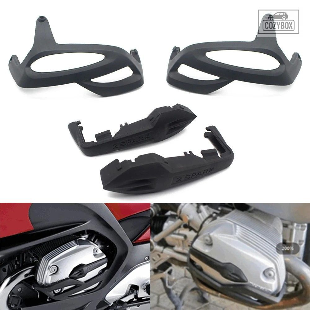 オートバイフード スパークプラグ カバー落下防止サイド カバー BMW R1200GS R1200R R