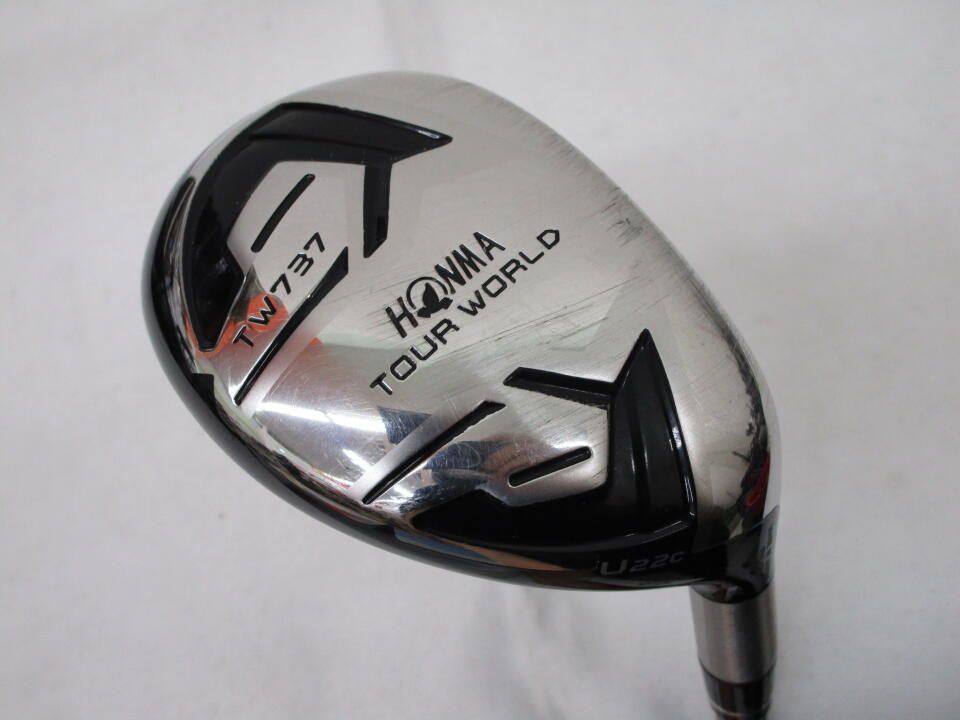 ホンマゴルフ　TOUR WORLD TW737 UTc　22度　VIZARD IB 85U　ユーティリティ　中古　ゴルフドゥ！札幌手稲店【最短即日発送】