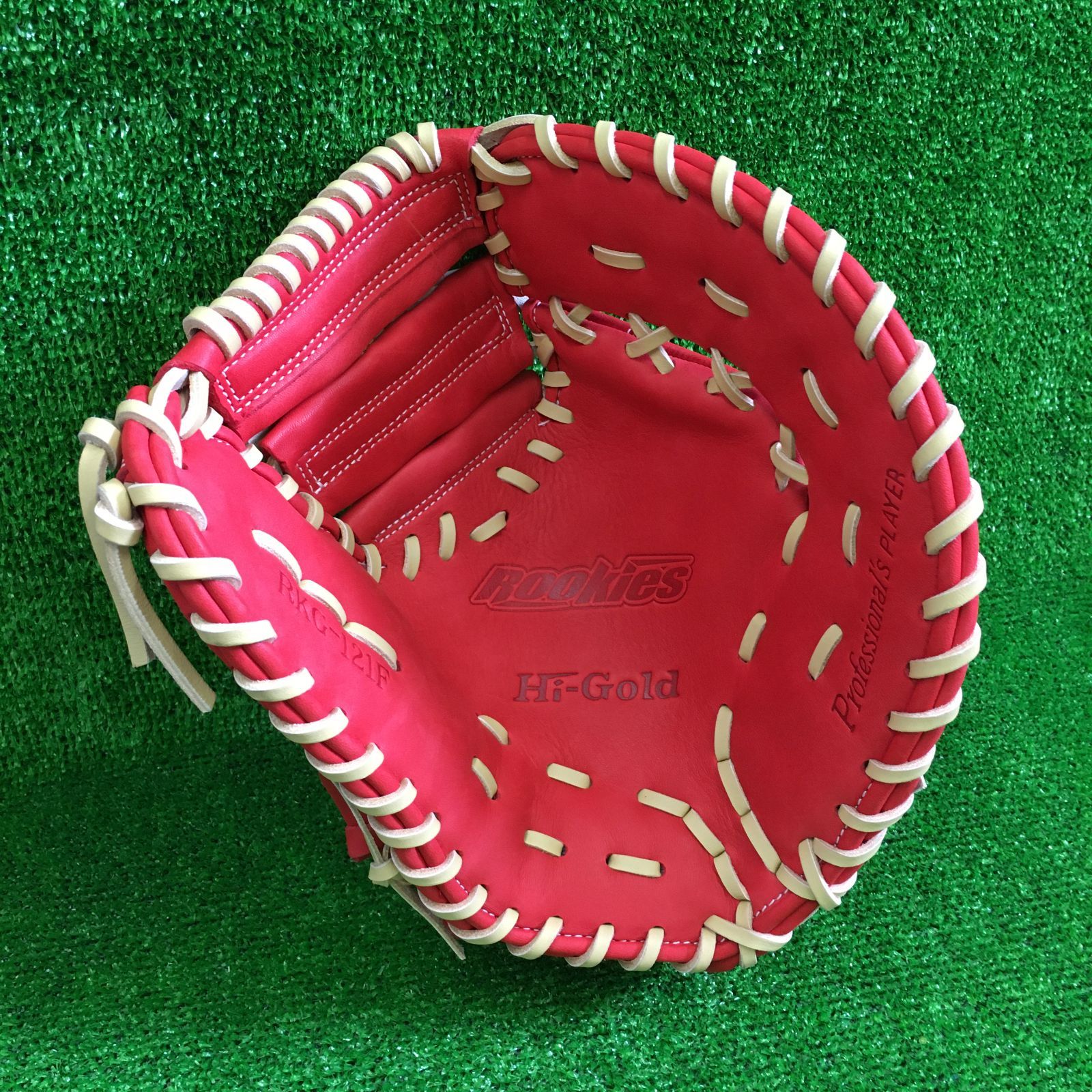 30％引 ハイゴールド 少年軟式用ファーストミット オレンジ RKG121F