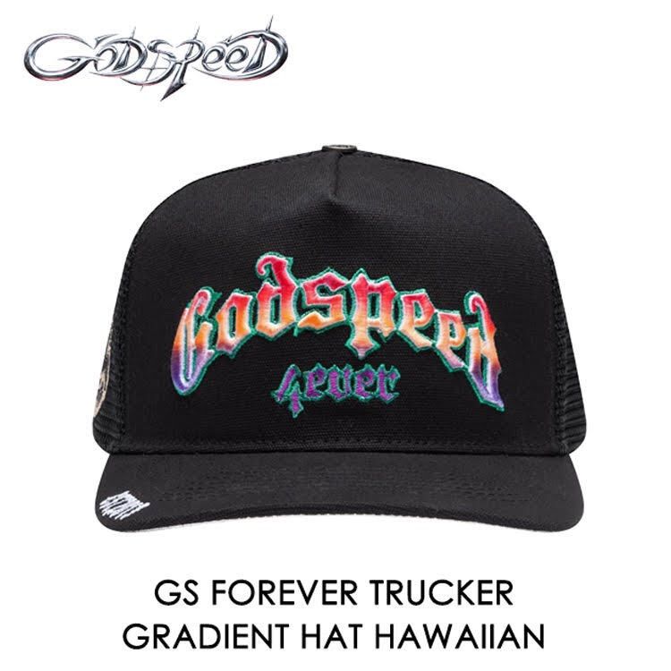 本国現地価格 】【3点ピン付き】GODSPEED GS FOREVER TRUCKER GRADIENT