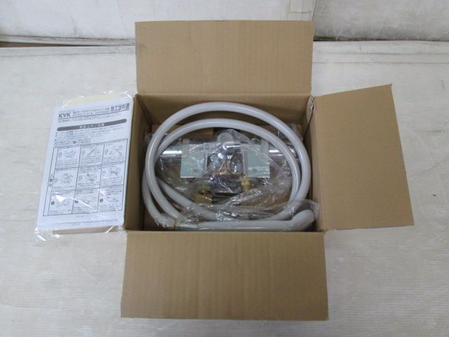 未使用 KVK 浴室用サーモスタット式シャワー水栓 KF270SE2(0619DH)8BT-1S