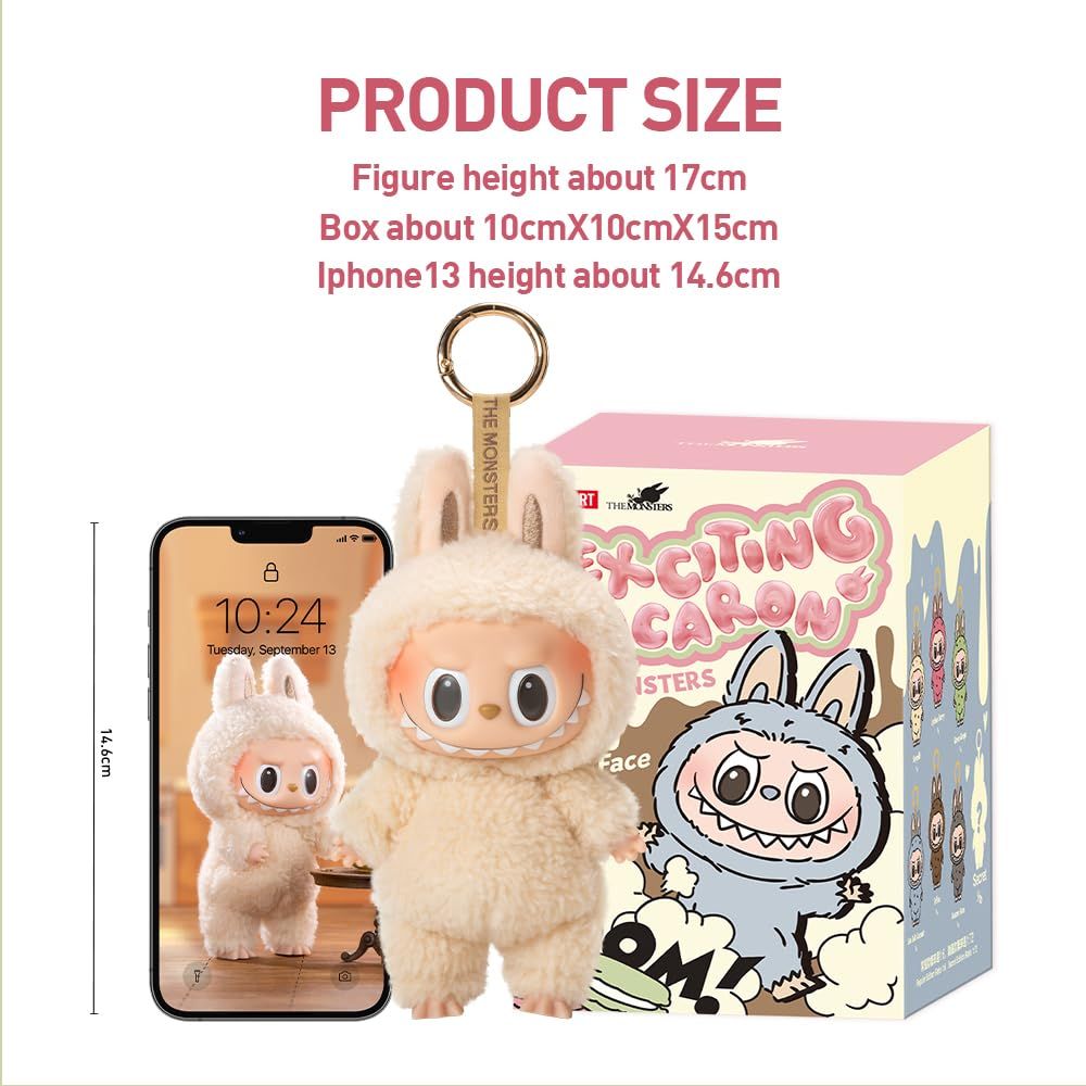 POP MART 公式ストア】THE MONSTERS Exciting Macaron ぬいぐるみ 