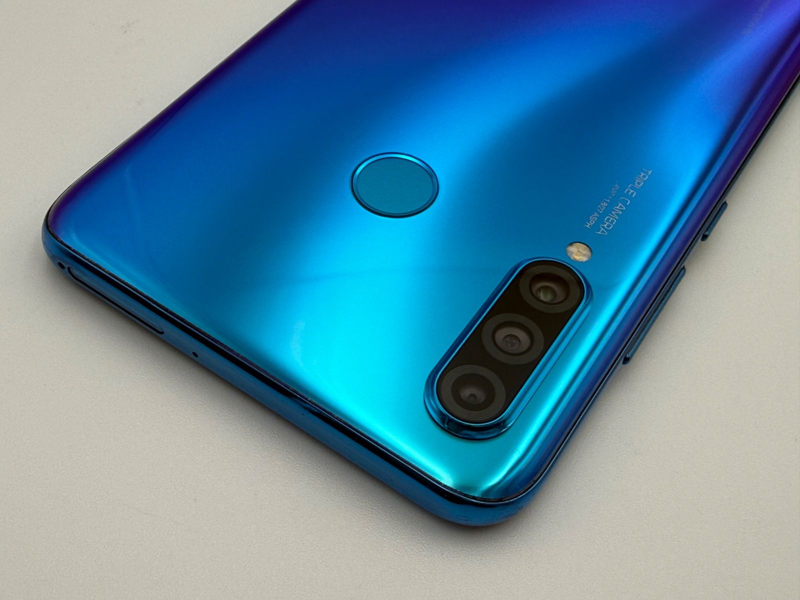 HUAWEI P30 lite ピーコックブルー SIMフリー 中古 - メルカリ