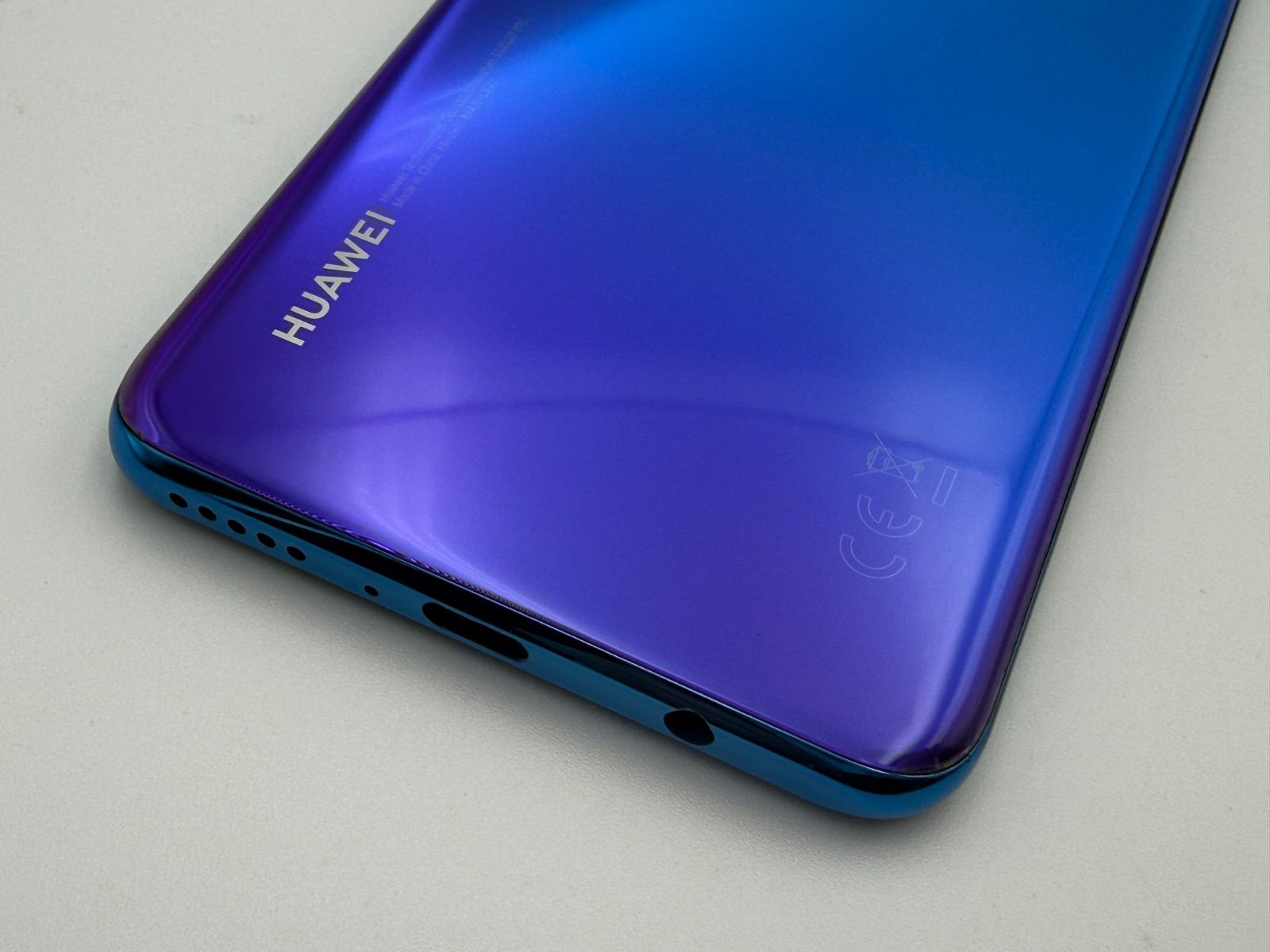 HUAWEI P30 lite ピーコックブルー SIMフリー 中古 - メルカリ