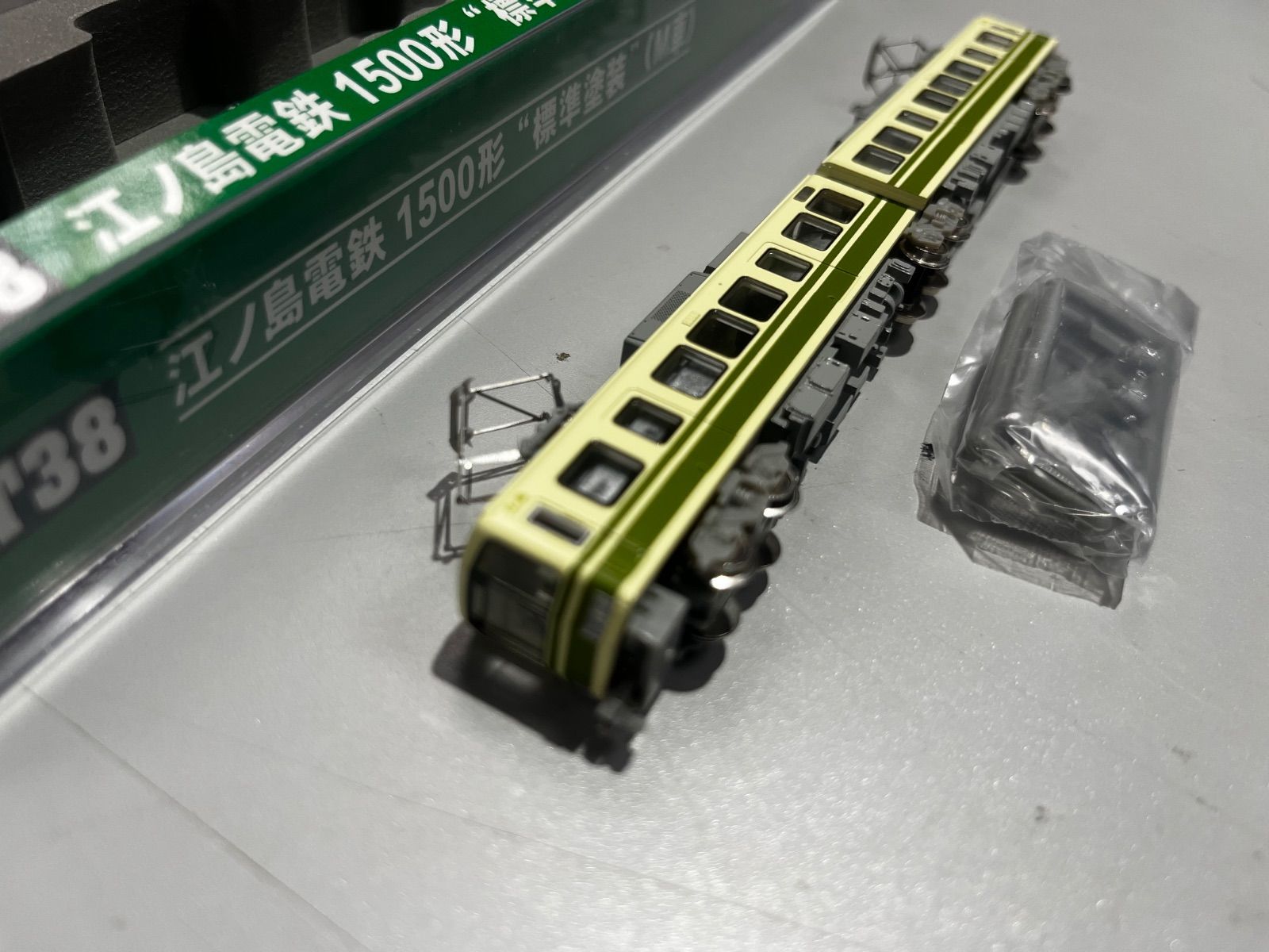 MODEMO】NT38 江ノ島電鉄 1500形 標準塗装 M車 動作未確認 - メルカリ