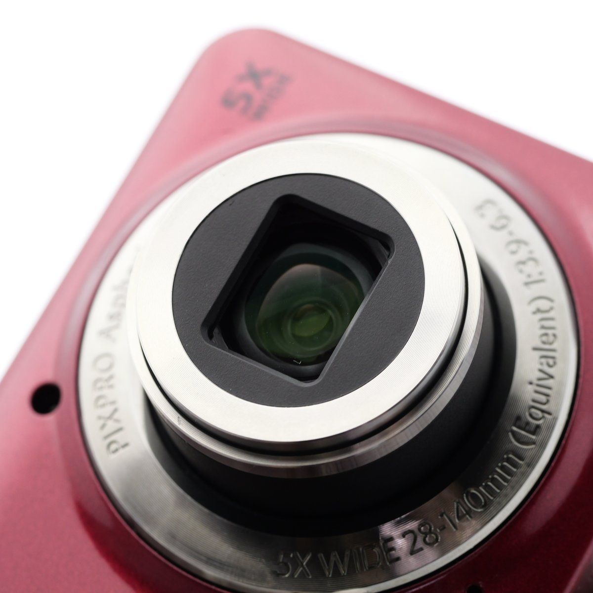Kodak PIXPRO FZ55 レッド コンパクトデジカメ コダック - メルカリ