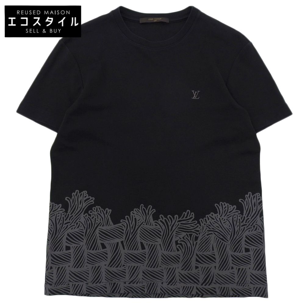 LOUIS VUITTON　ルイヴィトン　クリストファーネメス コットン デザインプリント ショートスリーブカットソー XS RM152M H8Y 19WCMS 15AW　XS