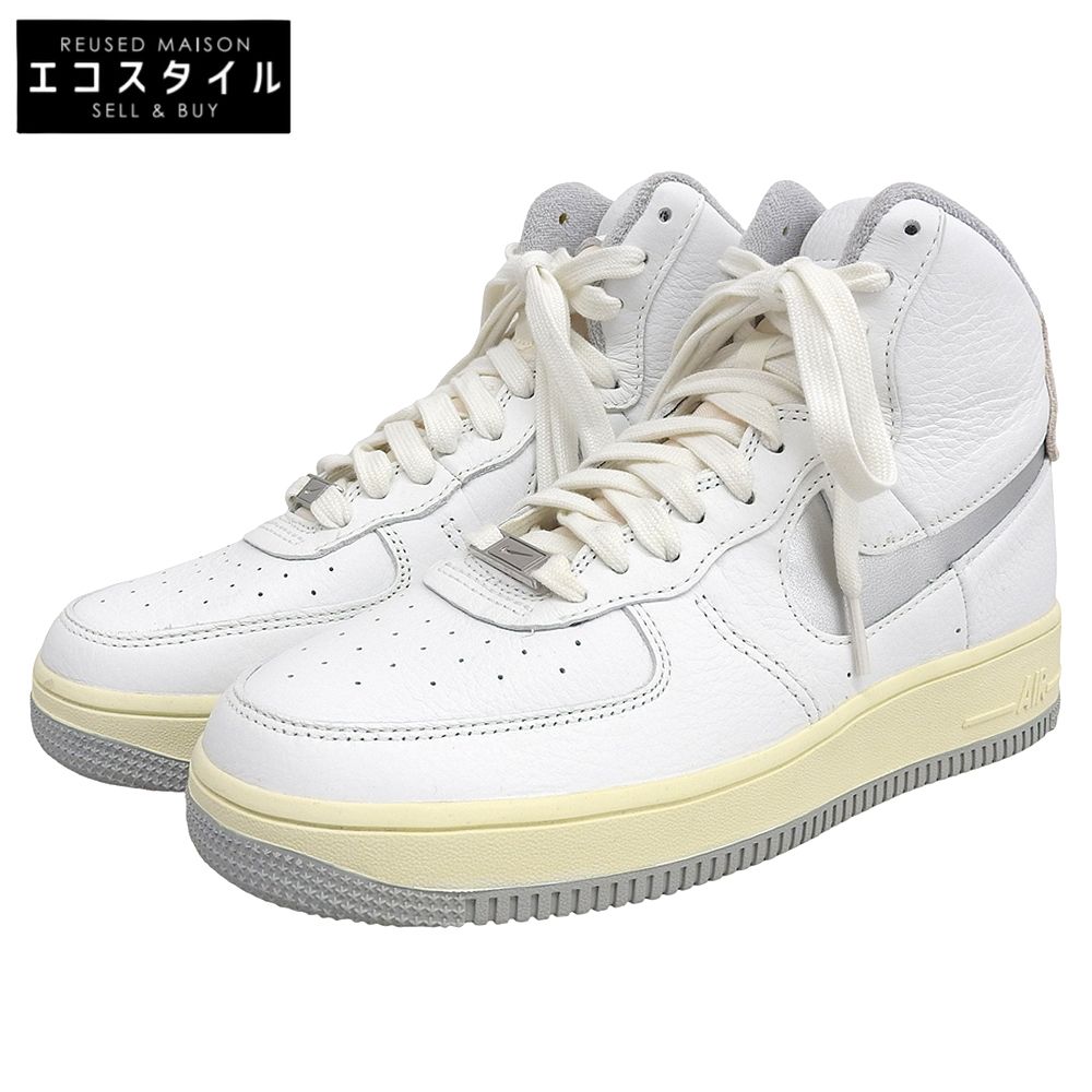 NIKE　ナイキ　美品 エアフォース1 ストラップレス スニーカー シューズ メンズ サミットホワイト 25.5cm DC3590-101　8.5(US)