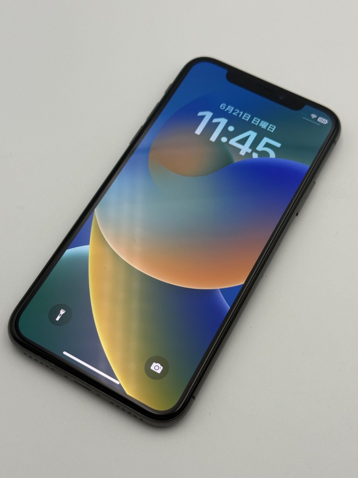 iPhoneX 256GB スペースグレイ バッテリー99% SIMフリー - メルカリ