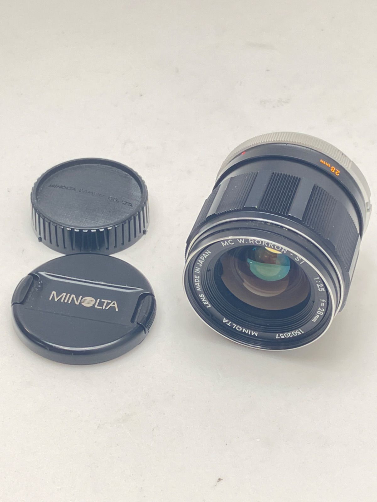 ☆ MINOLTA ミノルタ MC W.Rokkor-SI 28mm F 2.5 レンズ
