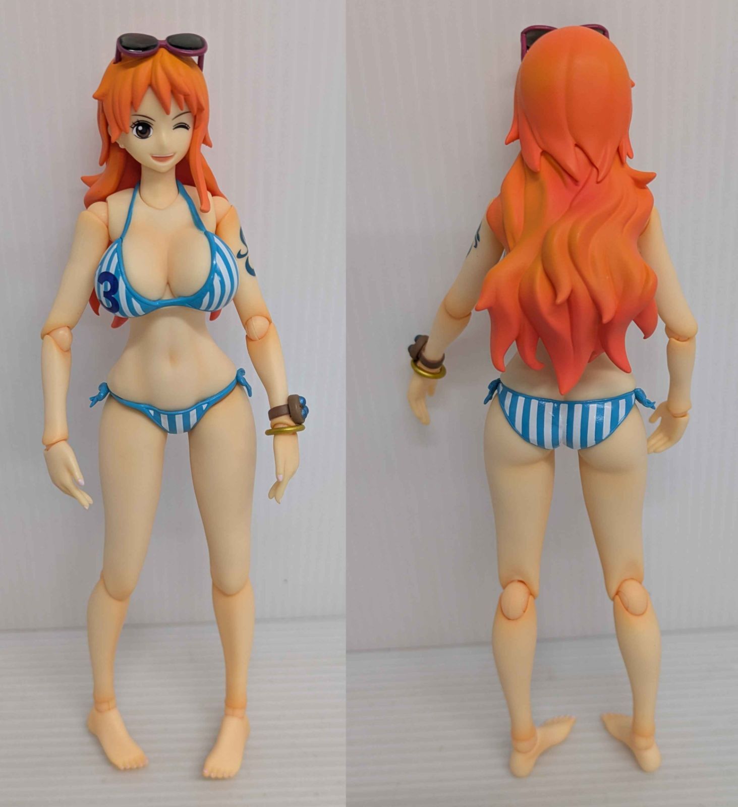 【開封品】ヴァリアブルアクションヒーローズ ナミ Summer Vacation 「ワンピース」【股関節ゆるめ等有】