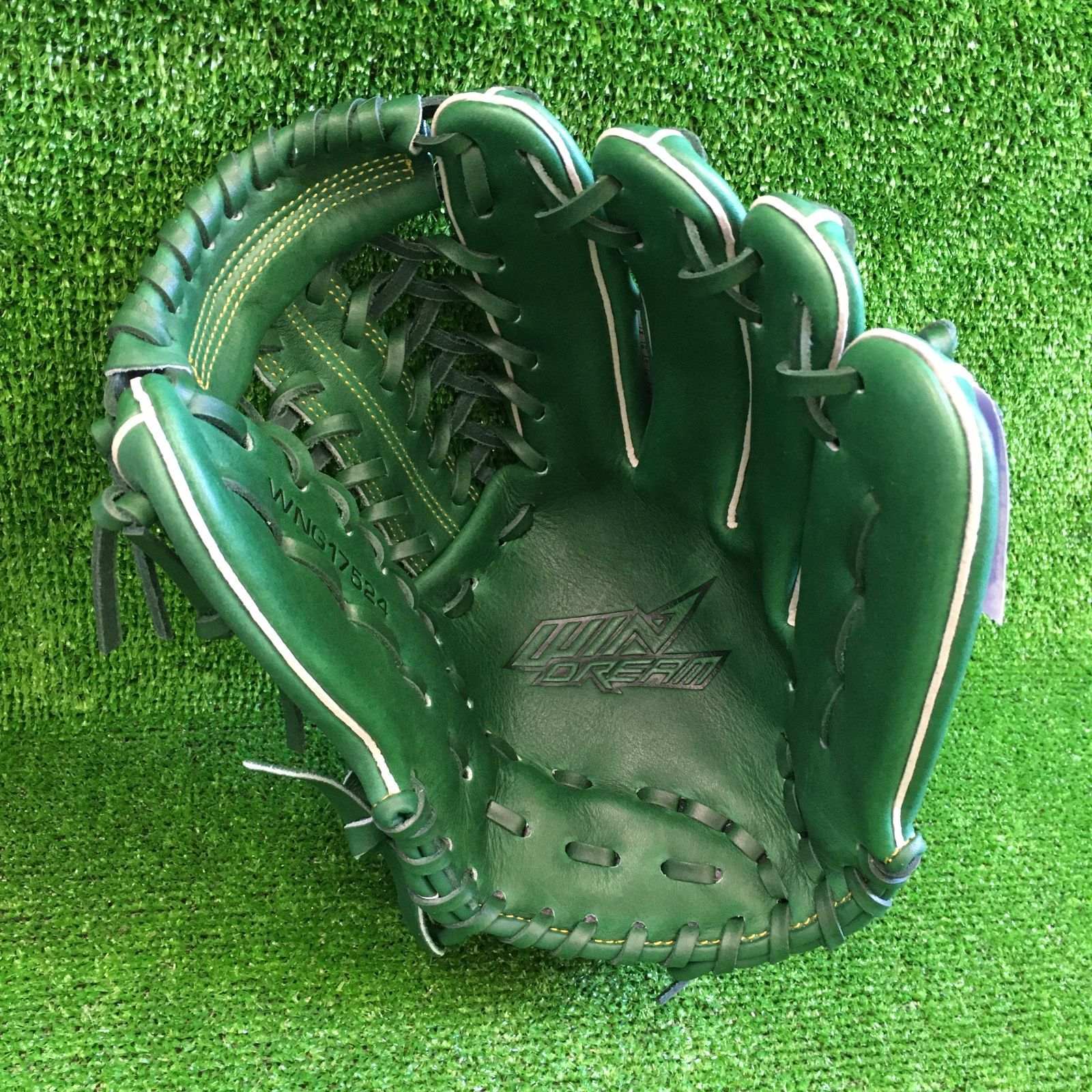 SSK 一般軟式用グラブ グリーン 外野手用 WNG17524
