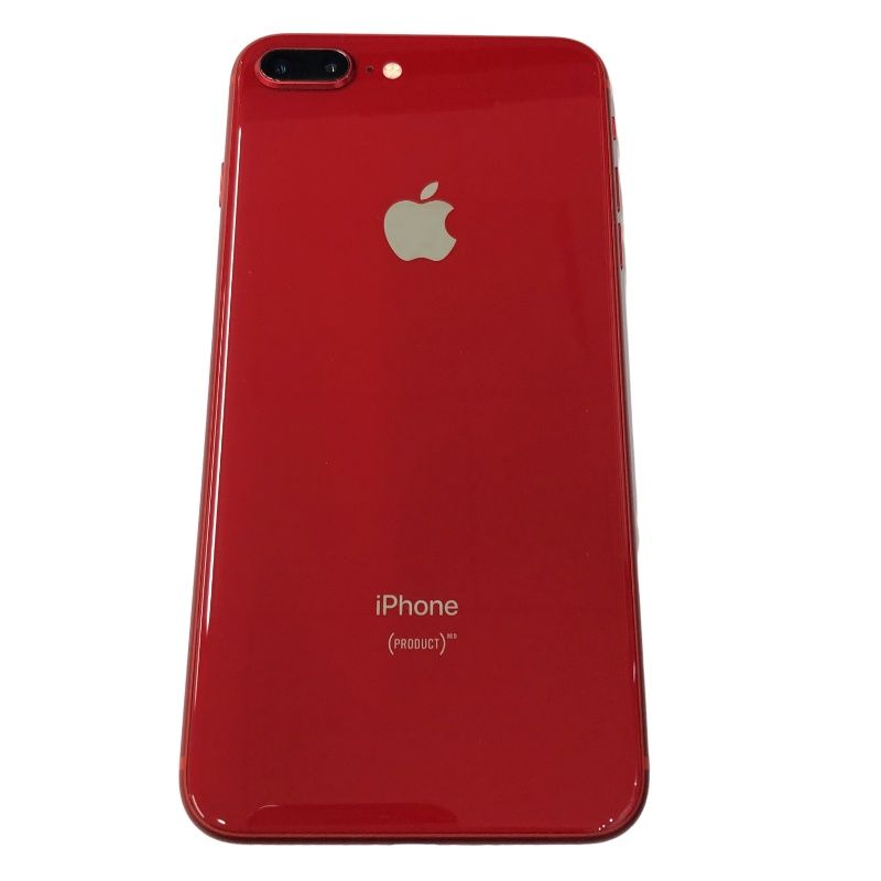 SIMフリー Apple iPhone 8 Plus 256GB MRTM2J/A au ○判定 プロダクトレッド バッテリ最大容量74％ 【中古】 22606K341