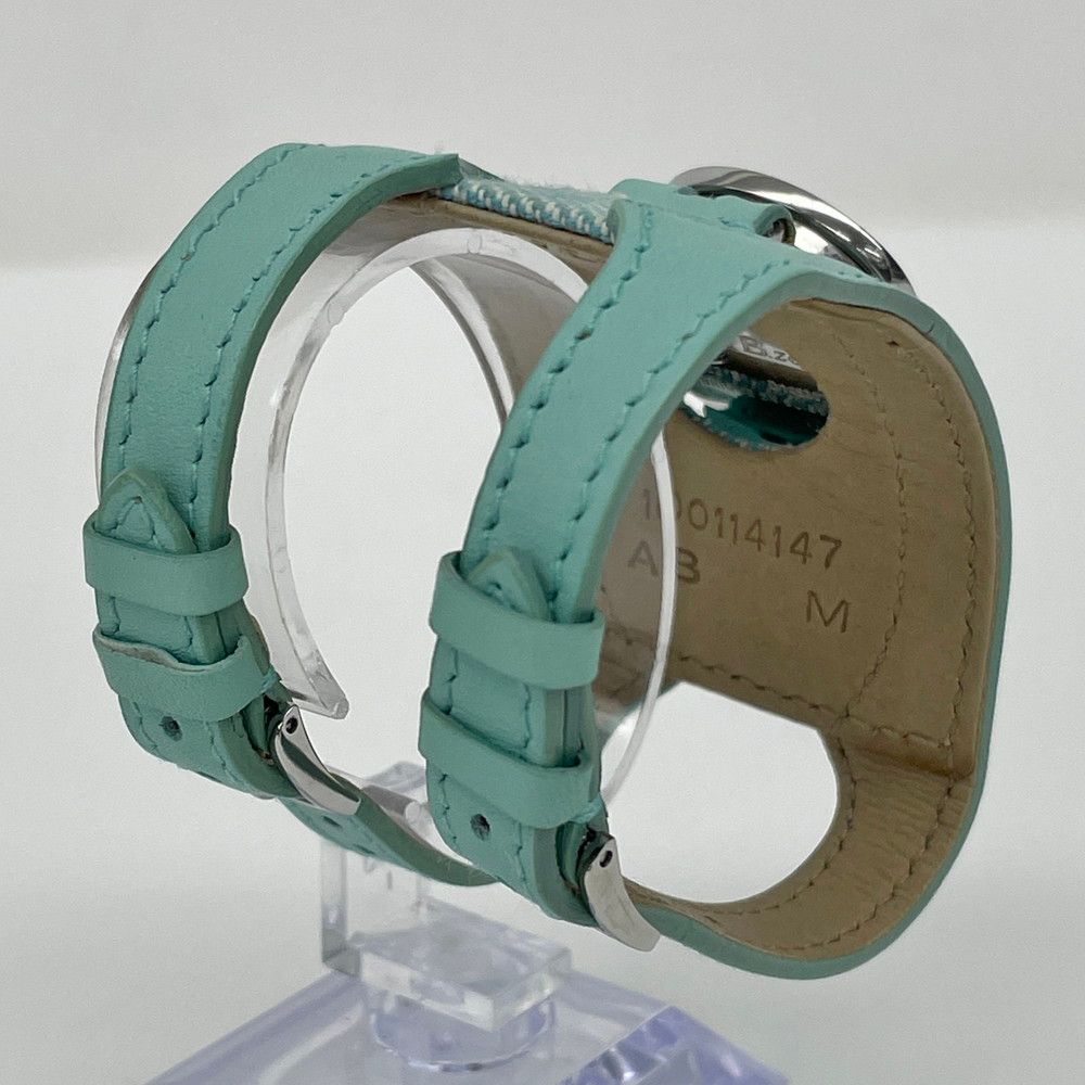 ブルガリ BVLGARI B.zero1 ビーゼロワン マンシェット 腕時計 ブルー
