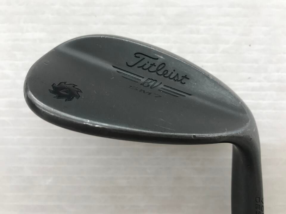 タイトリスト　ボーケイ SM7 JET BLACK　56度　ダイナミックゴールド　S200フレックス　ウェッジ　中古【最短即日発送】
