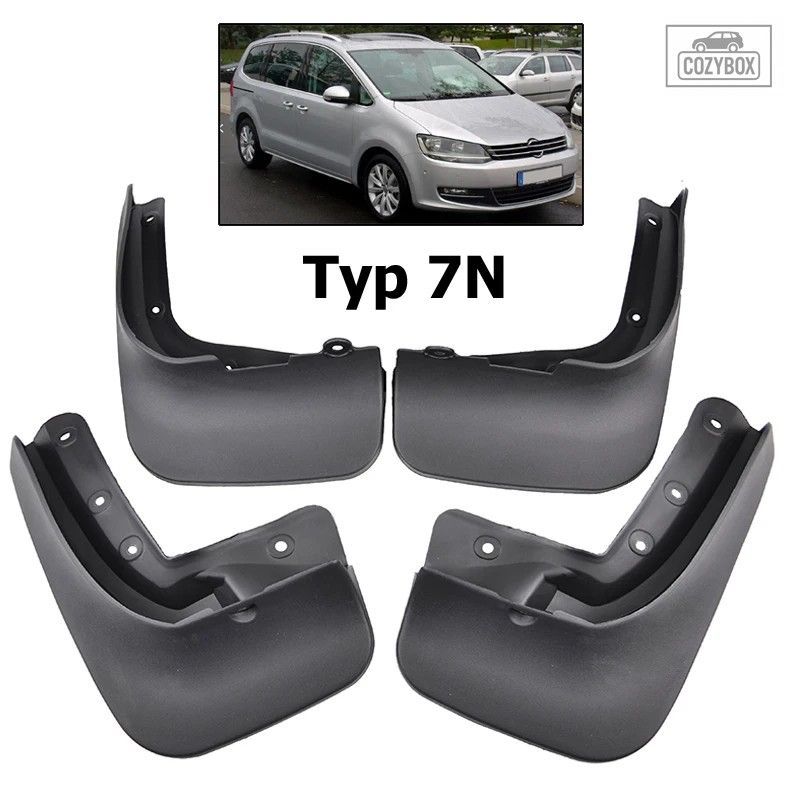 VW シャラン 7N 2011 - 2022 シート アルハンブラ マッドフラップ スプラッシュ ガー