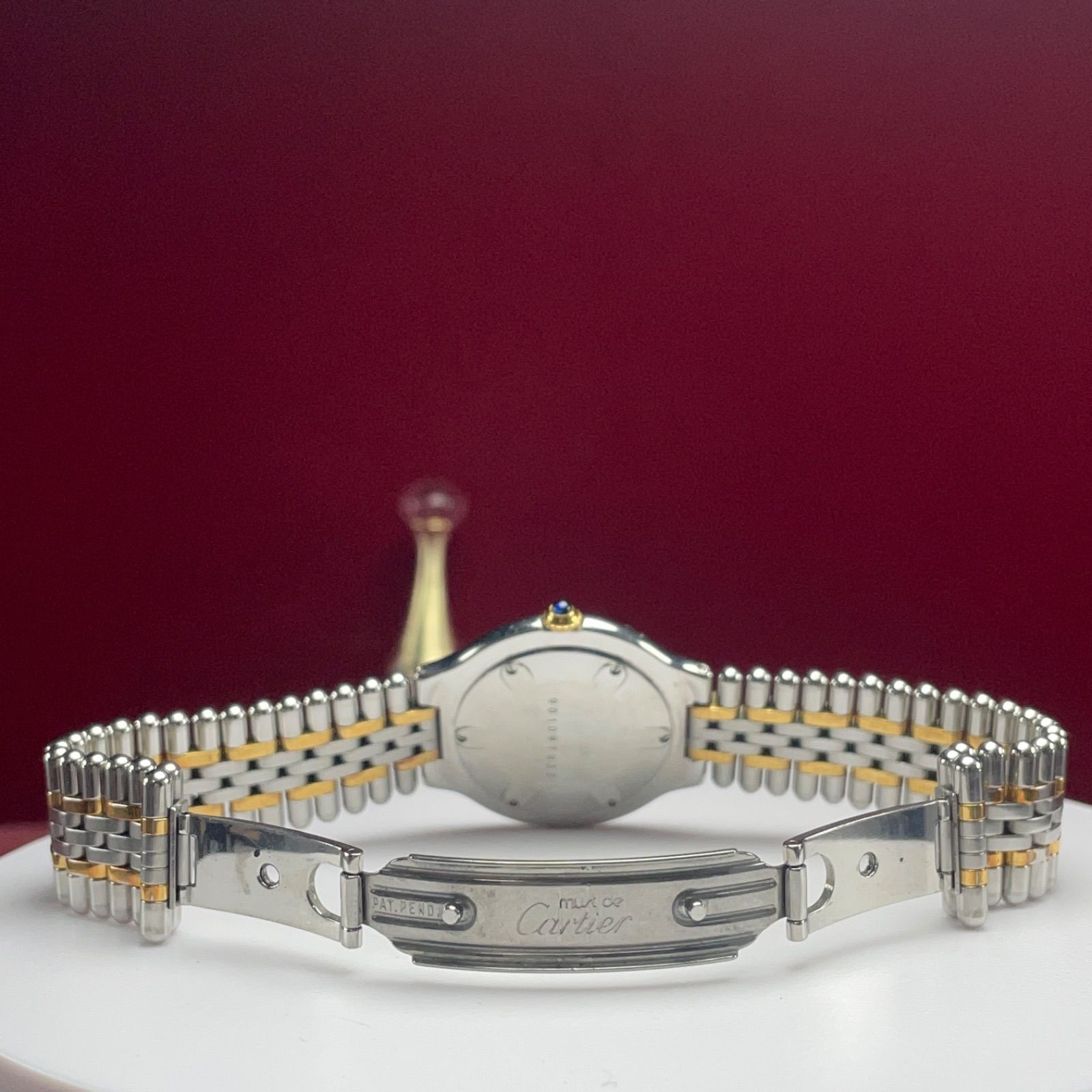 Cartier カルティエ マスト21 ヴァンティアン コンビ QZ 電池交換済