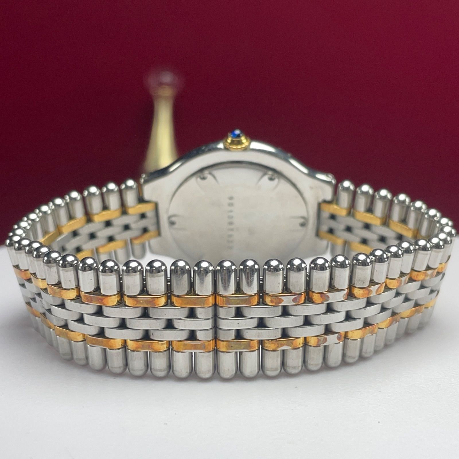 Cartier カルティエ マスト21 ヴァンティアン コンビ QZ 電池交換済