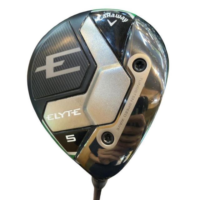 【中古】 キャロウェイ ELYTE 5W フェアウェイウッド FW VENTUS GREEN 50 for CW(ELYTE FW) (フレックスS) メンズ 男性用 右利き 右用 Cランク ゴルフクラブ