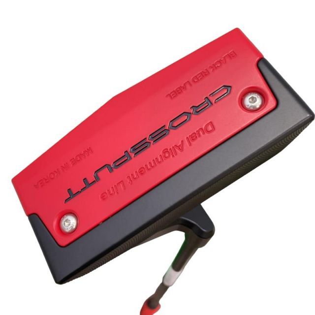 中古】 CROSSPUTT CROSSPUTT RED BLACK LABEL(レッド) 34インチ パター