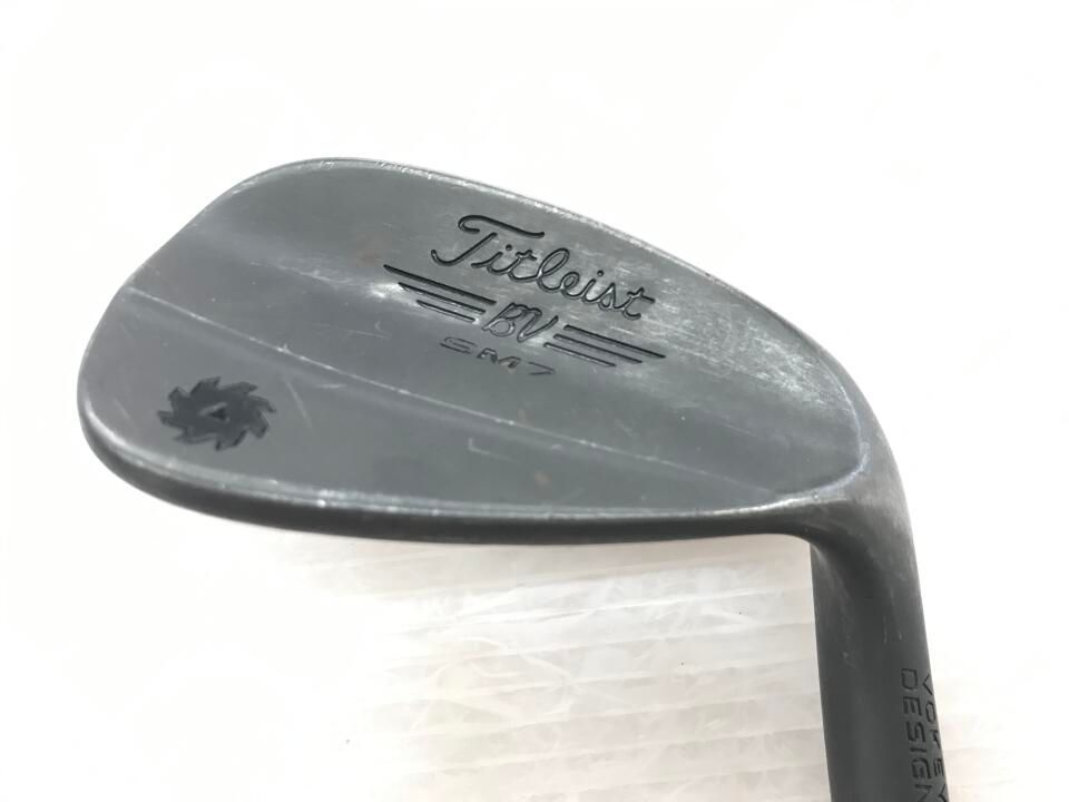 タイトリスト　ボーケイ SM7 JET BLACK　50度　ダイナミックゴールド　S200フレックス　ウェッジ　中古【最短即日発送】