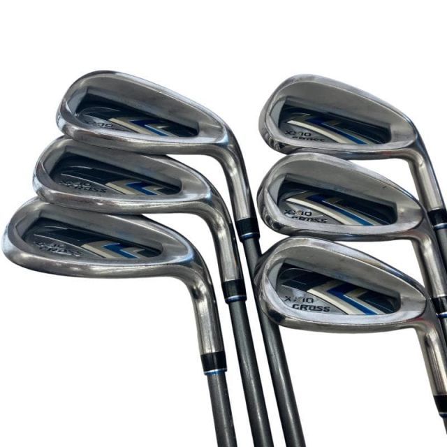 【中古】 ダンロップ XXIO CROSS(2021) 7S アイアンセット IR XXIO MH2000 (フレックスR) メンズ 男性用 右利き 右用 Cランク ゴルフクラブ