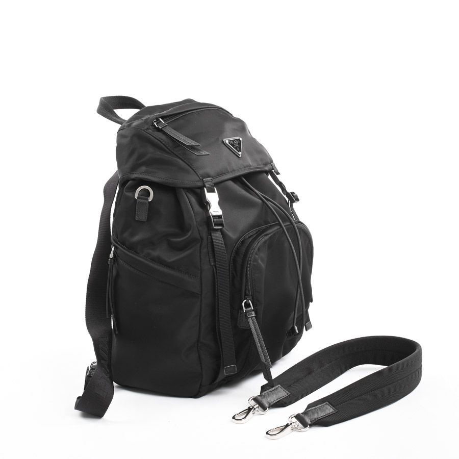 PRADA リュック プラダ バックパック サフィアーノ1BZ039 現行 黒 PRADA プラダ バックパック リュックサック Re-Nylon バックパック