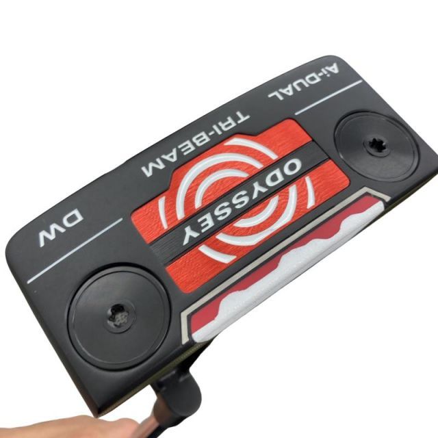 【中古】 オデッセイ Ai-DUAL TRI-BEAM DW CH 32インチ パター PT STROKE LAB 90 スチール (フレックスその他) メンズ 男性用 右利き 右用 Bランク ゴルフクラブ