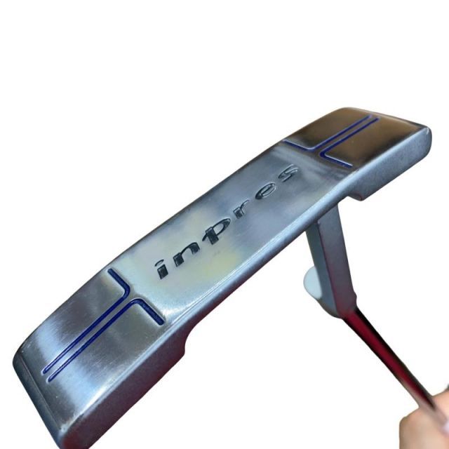 【中古】 ヤマハ inpres 33インチ パター PT スチール (フレックスその他) メンズ 男性用 右利き 右用 Cランク ゴルフクラブ