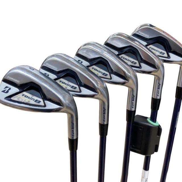 【中古】 ブリヂストン TOUR B JGR HF3(2019) 5S アイアンセット IR TOUR AD for JGR TG2-IR (フレックスR) メンズ 男性用 右利き 右用 Cランク ゴルフクラブ