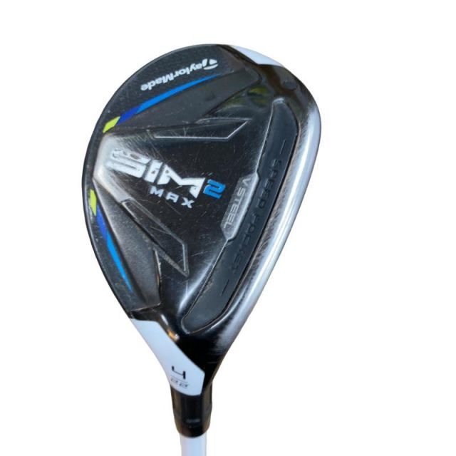 【中古】 テーラーメイド SIM2 MAX U4 ユーティリティ UT 純正特注シャフト (フレックスその他) メンズ 男性用 右利き 右用 Dランク ゴルフクラブ