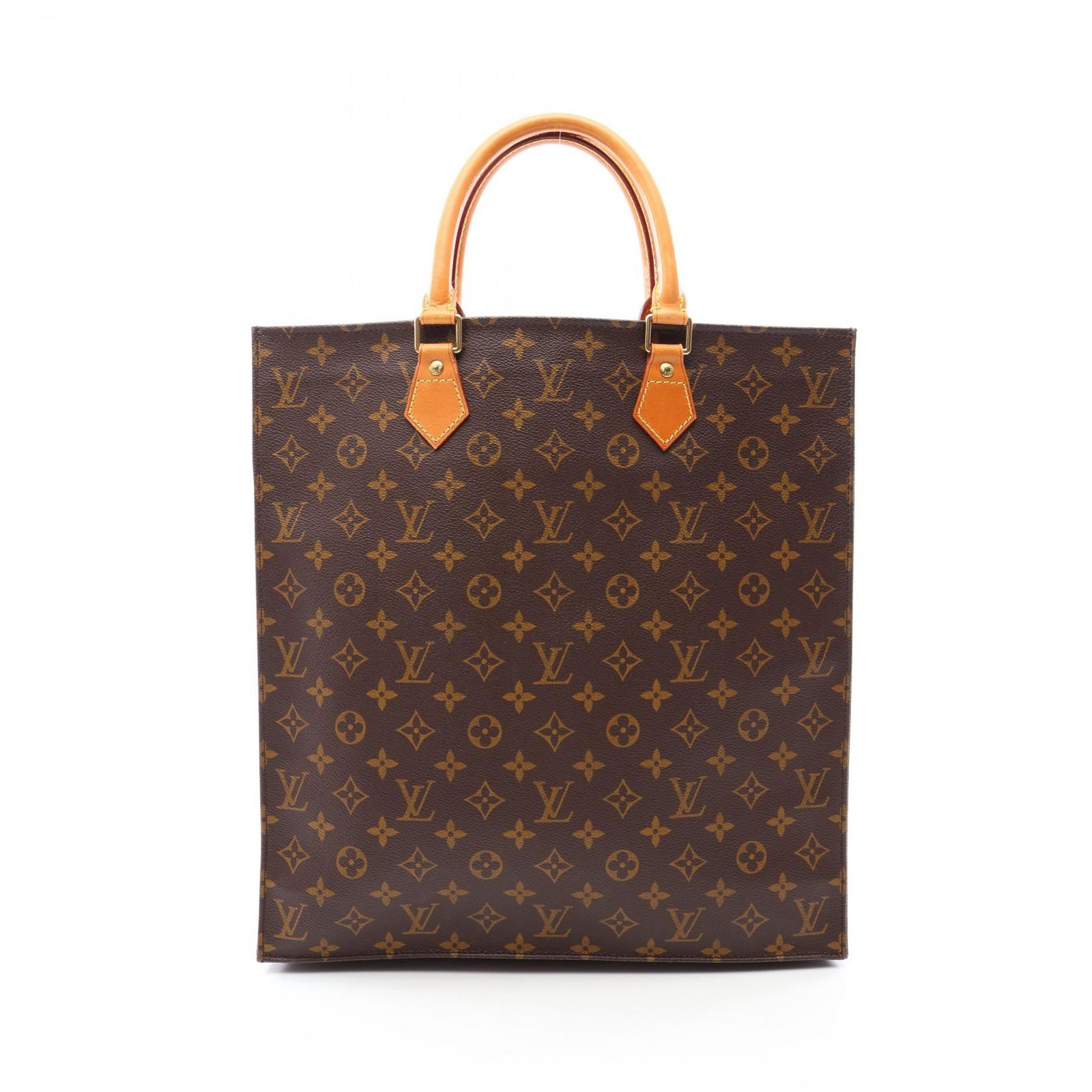 ルイ・ヴィトン LOUIS VUITTON トートバッグ サックプラ M51140 PVCコーティングキャンバス レザー サック・プラ レディース Used B