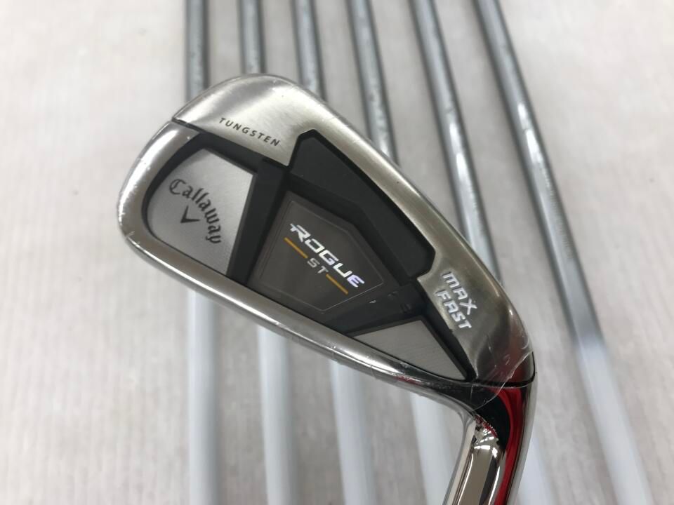 キャロウェイ ROGUE ST MAX FAST レディス ELDIO 40 for Callaway(ROGUE ST) Lフレックス アイアンセット 中古【最短即日発送】
