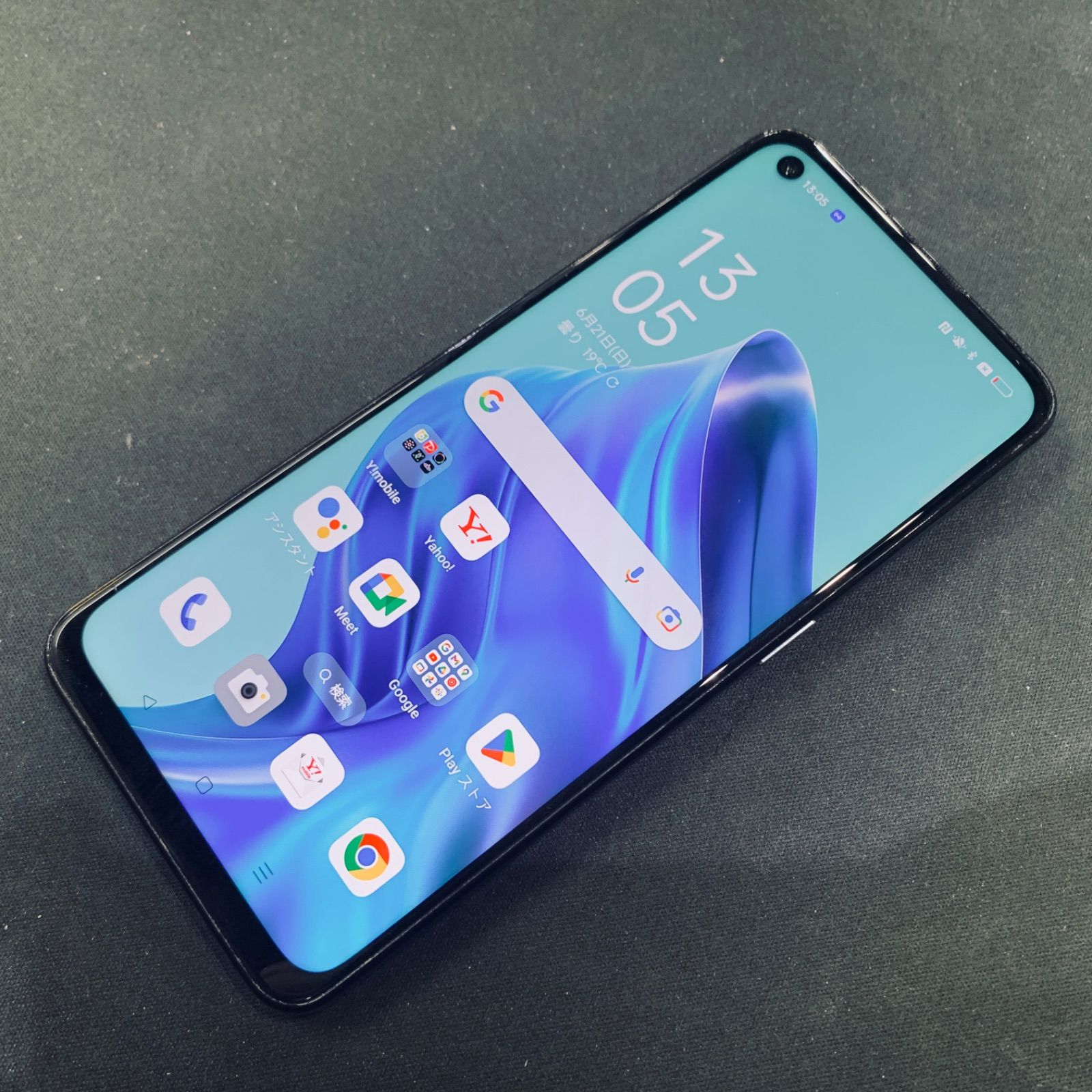 【訳あり品】OPPO Reno5 A Y!mobile 128GB A101OP アイスブルー