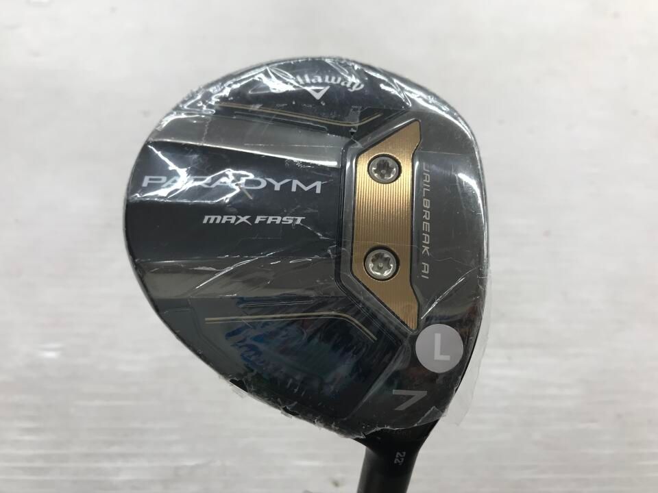 キャロウェイ　PARADYM MAX FAST レディス　22度　ELDIO 40 for Callaway(PARADYM)　Lフレックス　フェアウェイウッド　中古【最短即日発送】