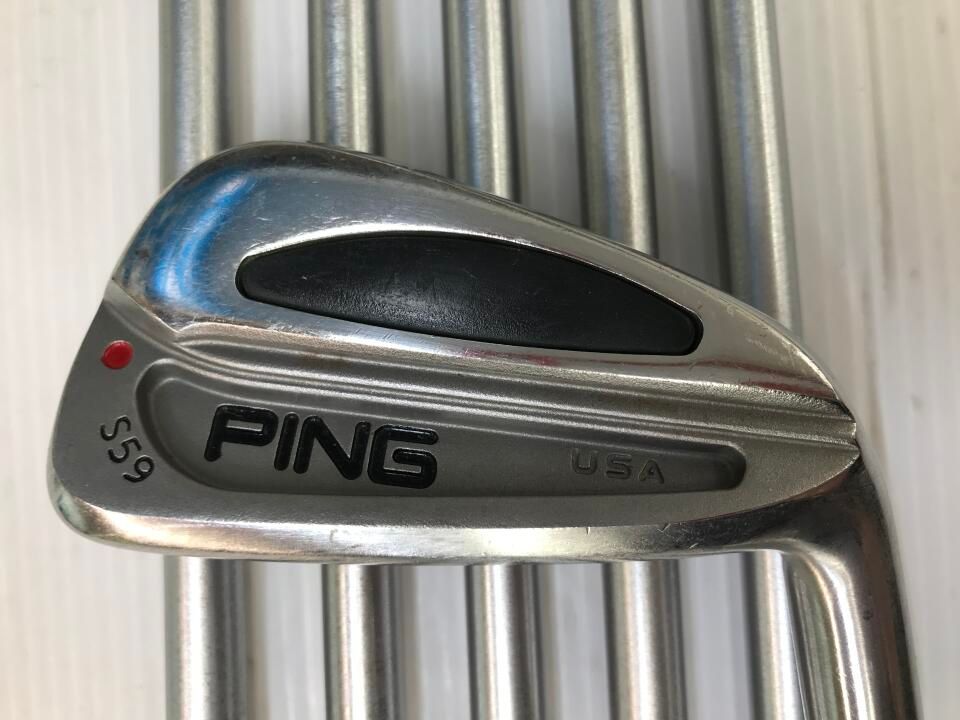 ピン　S59　KBS TOUR C-TAPER 120　Sフレックス　アイアンセット　中古【最短即日発送】