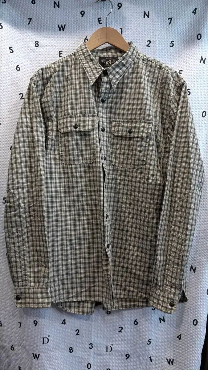 RRL(ダブルアールエル) ワークシャツ L