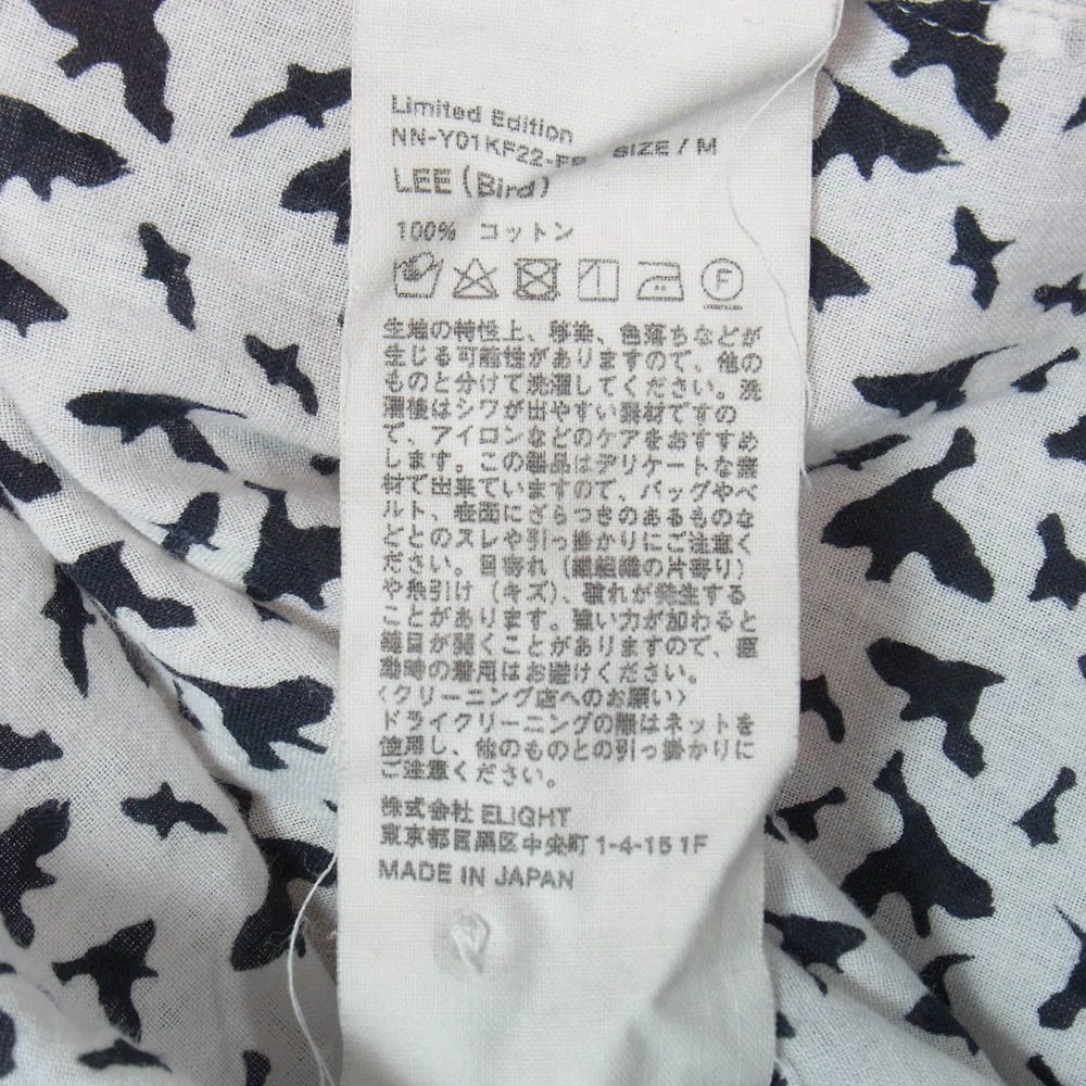 ナイスネス NICENESS 22AW NN-Y01KF22-FB LEE BIRD 総柄 プリント