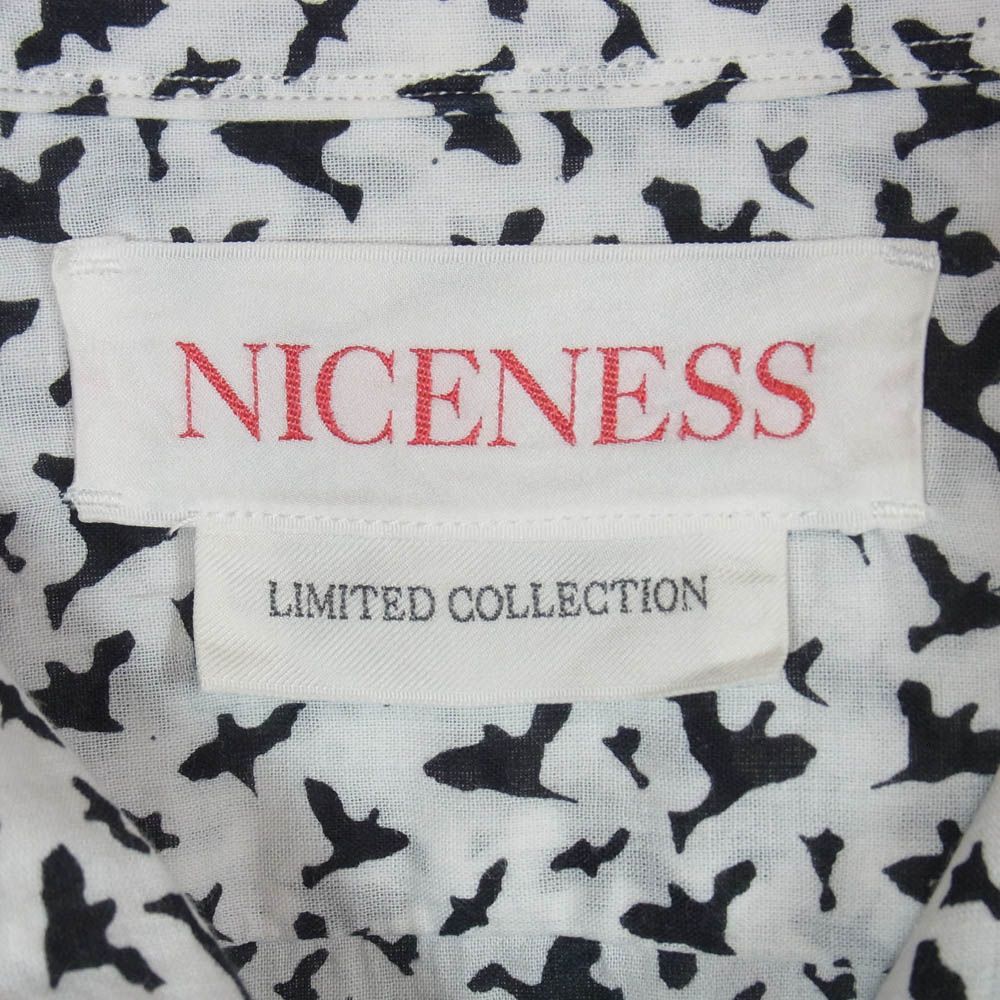 ナイスネス NICENESS 22AW NN-Y01KF22-FB LEE BIRD 総柄 プリント